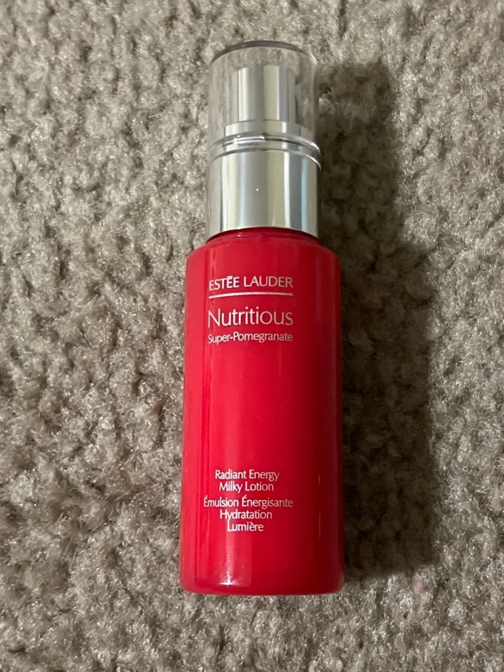 Estée Lauder Nutritious Super-Pomegranate Radiant Energy Moisture Milk 1oz/30ml - Picture 2 of 3